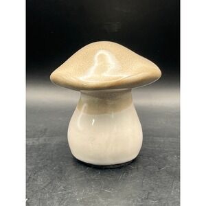 Ceramic Mushroom Figurine Decorative Accent‎ Whimsical Woodland Home Decor 3.5"